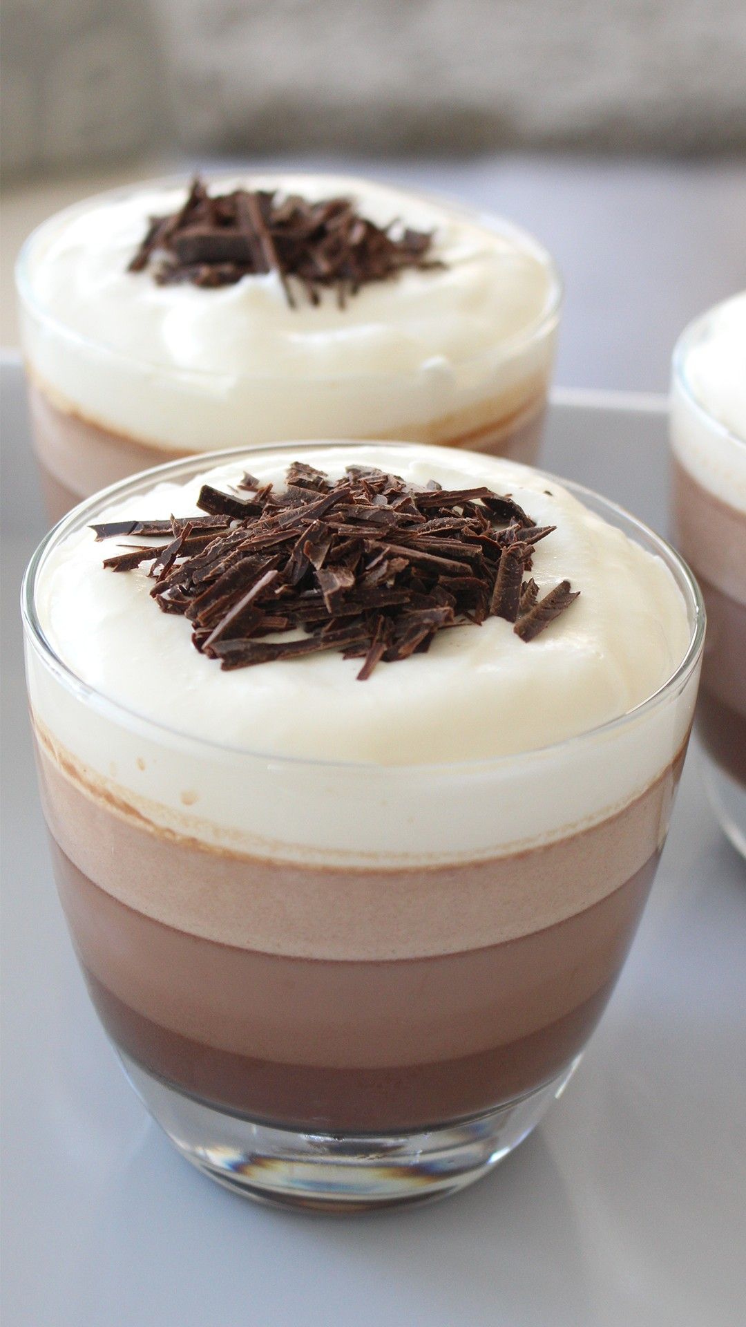 Parmida Chocolate Ombre Pudding