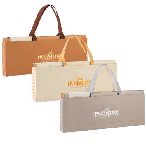 Parmida Elegant Gift Box - Assorted Premium Chocolates (Hazelnut, Coffee, Crispy, Sesame) Copper, Silver, Cream - Luxury Gift for Birthdays, Holidays & Special Occasions | 264g