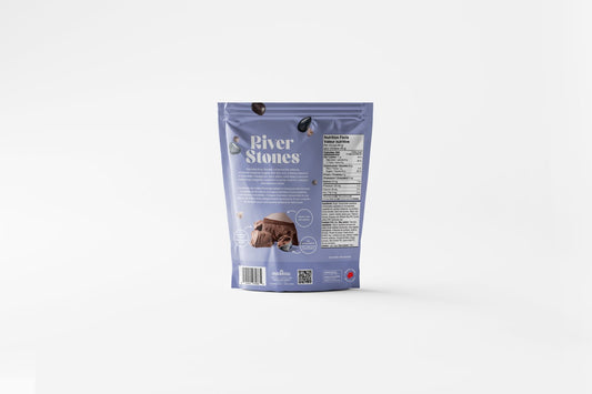 Parmida River Stones - Candy Coated Chocolate Bites for Kids & Parties - Colorful Milk Chocolate Rocks in Bulk - Ideal for Snacks, Dessert Toppings & Candy Buffets | 800 Gram