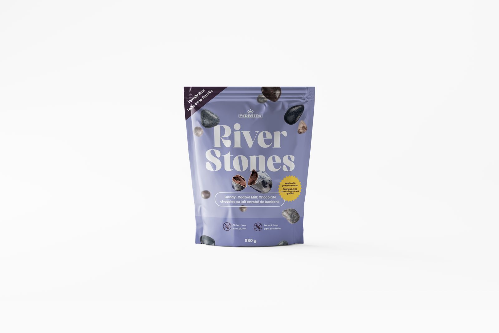 River Rocks Candy Parmida River Stones - Candy Coated Chocolate Bites for Kids & Parties ...