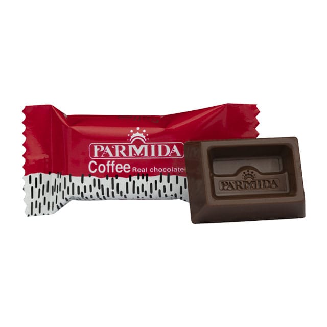 Parmida Rose Gold Gift Box – Individually Wrapped Mini Chocolate Bars – Assorted Flavours: Dark, Cocoa, Coffee, Milk, White – Elegant Luxury Chocolate Gift – 162g