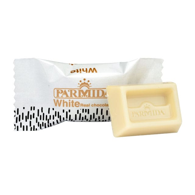 Parmida Rose Gold Gift Box – Individually Wrapped Mini Chocolate Bars – Assorted Flavours: Dark, Cocoa, Coffee, Milk, White – Elegant Luxury Chocolate Gift – 162g